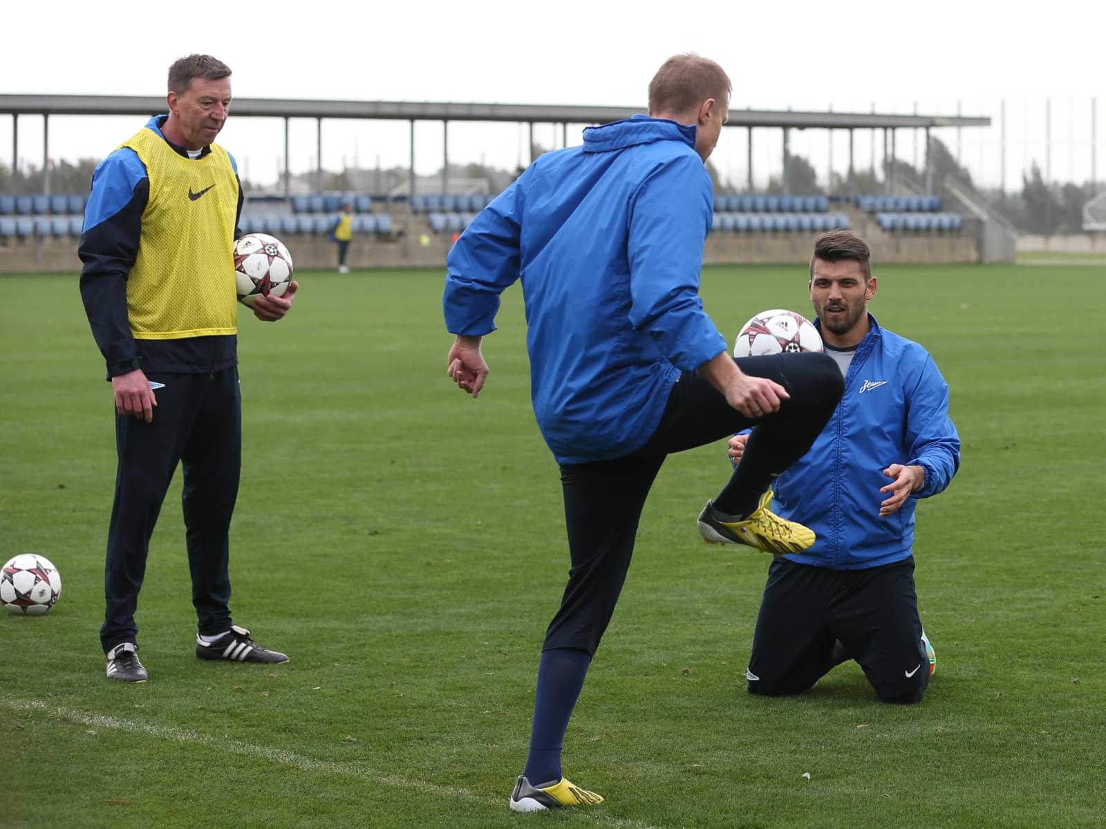 Сборы в Израиле: 28 января, утренняя тренировка
