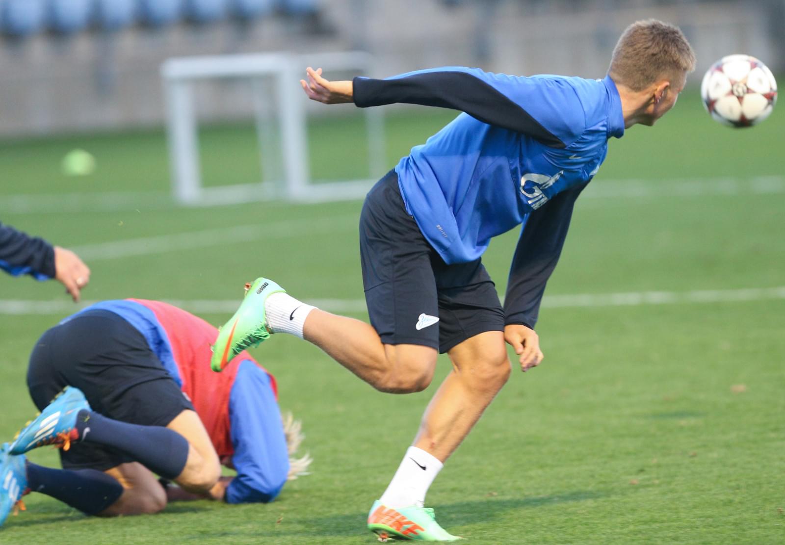 Сборы в Израиле: 28 января, вечерняя тренировка