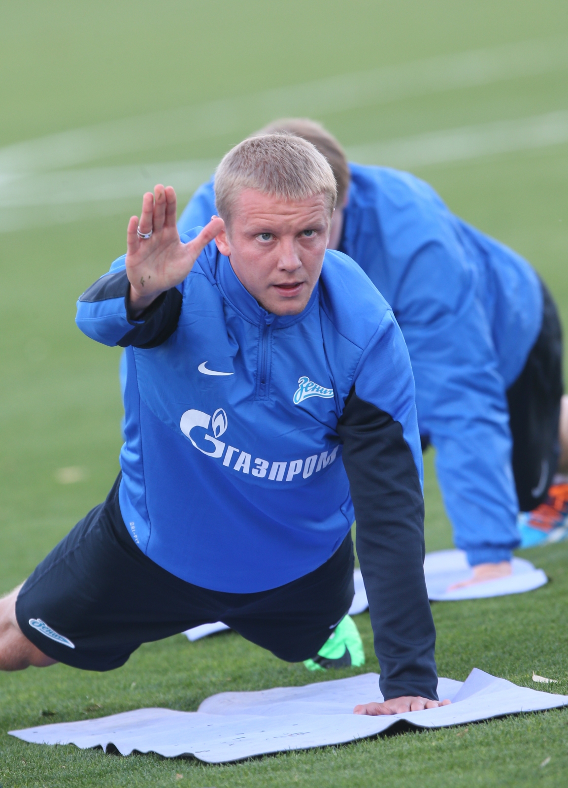 Сборы в Израиле: 28 января, вечерняя тренировка