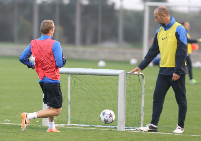 Сборы в Израиле: 28 января, вечерняя тренировка