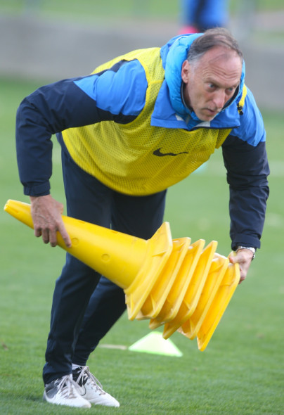 Сборы в Израиле: 28 января, вечерняя тренировка