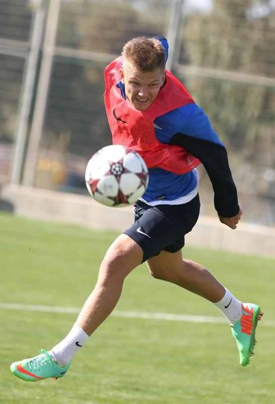 Сборы в Израиле: 29 января, утренняя тренировка