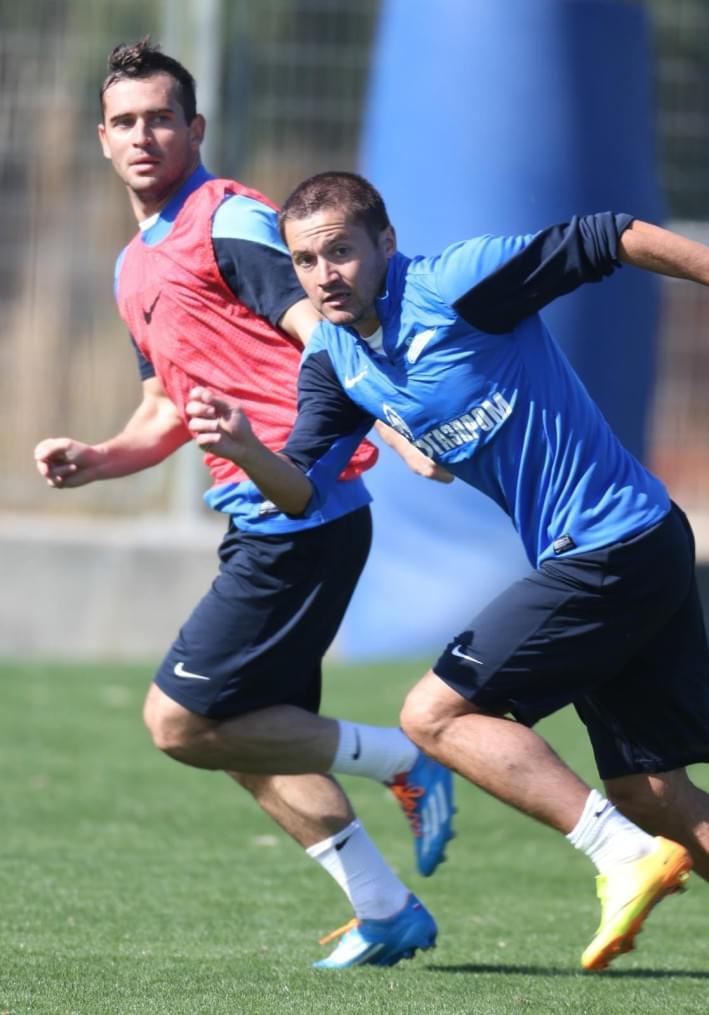 Сборы в Израиле: 29 января, утренняя тренировка