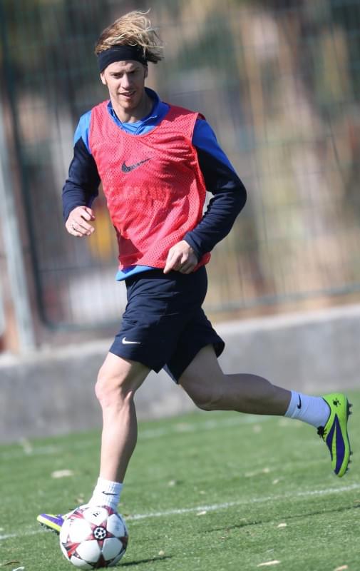 Сборы в Израиле: 29 января, утренняя тренировка