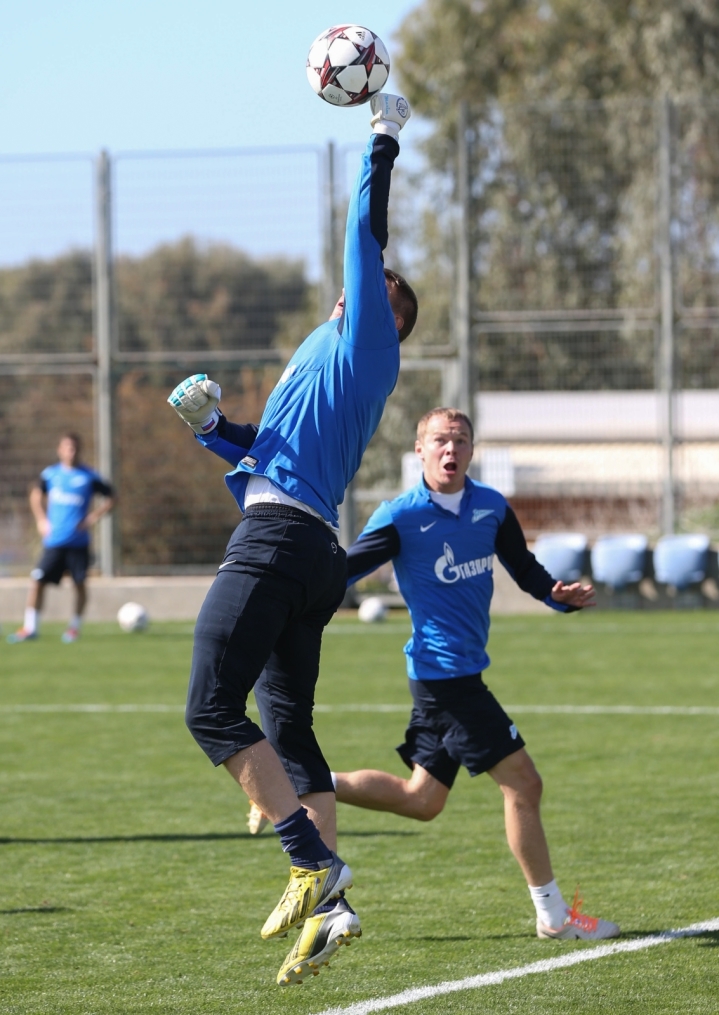 Сборы в Израиле: 29 января, утренняя тренировка