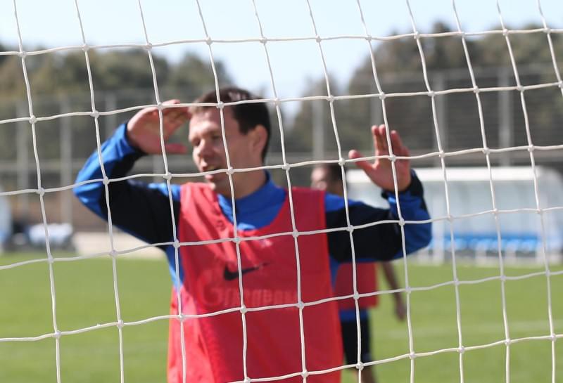 Сборы в Израиле: 29 января, утренняя тренировка