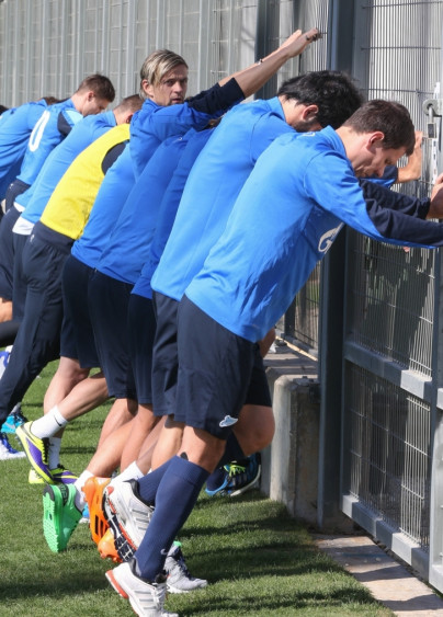 Сборы в Израиле: 29 января, утренняя тренировка