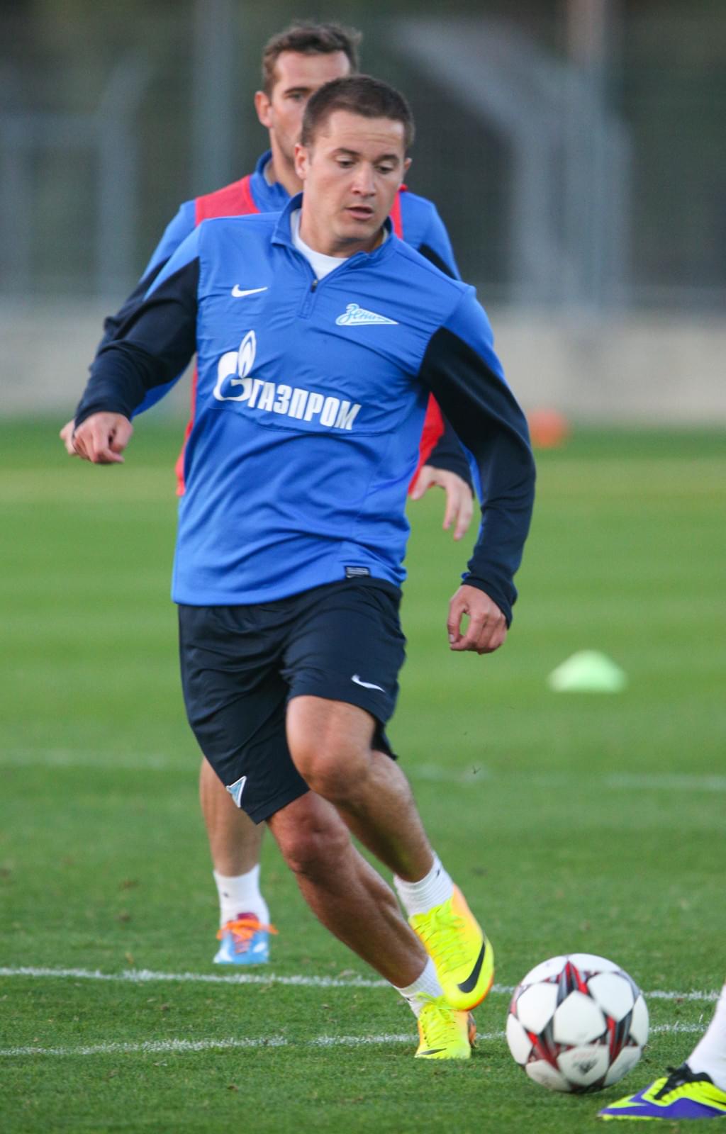 Сборы в Израиле: 29 января, вечерняя тренировка