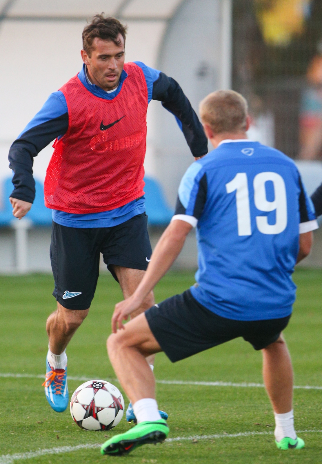 Сборы в Израиле: 29 января, вечерняя тренировка