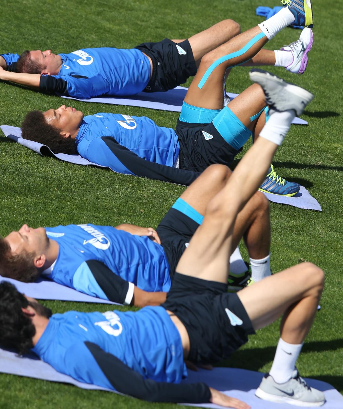 Сборы в Израиле: 31 января, утренняя тренировка