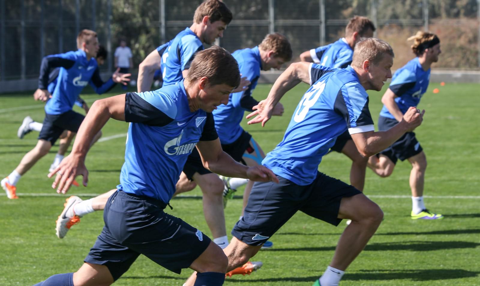 Сборы в Израиле: 31 января, утренняя тренировка