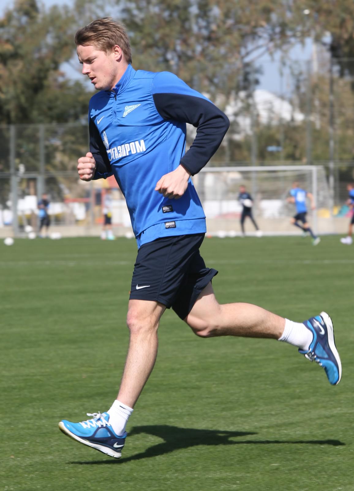 Сборы в Израиле: 31 января, утренняя тренировка