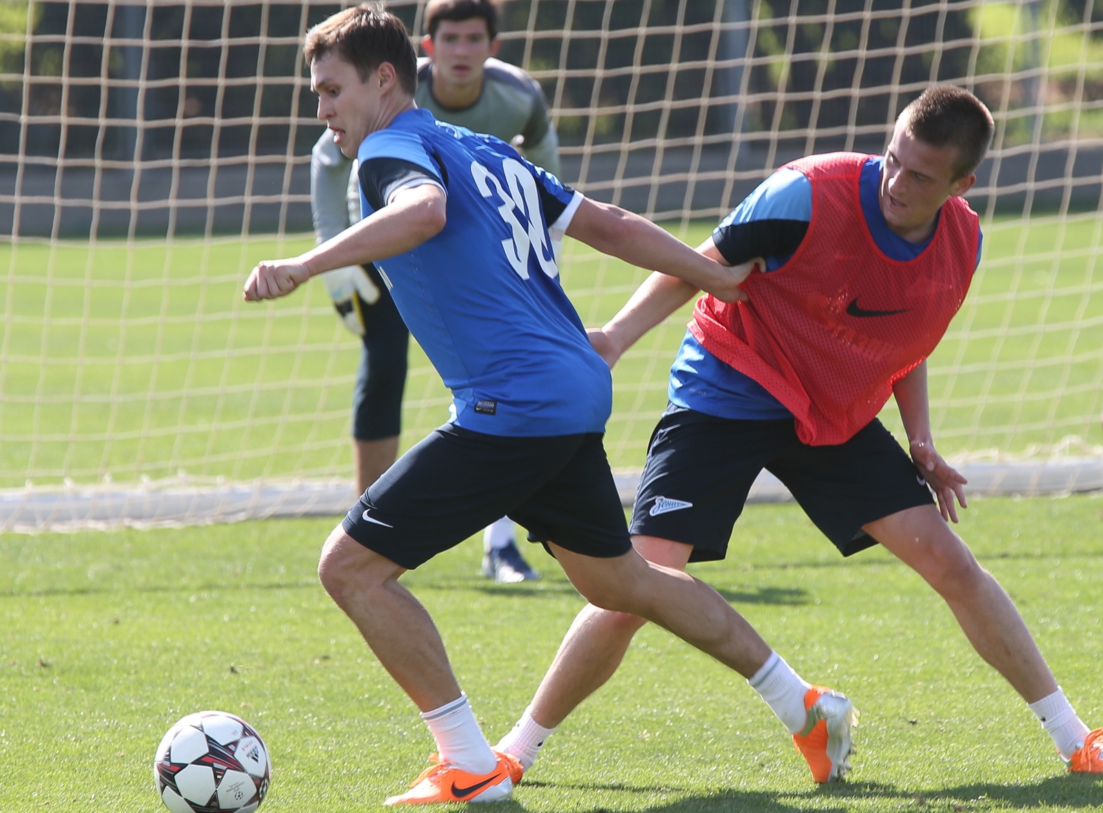 Сборы в Израиле: 31 января, утренняя тренировка