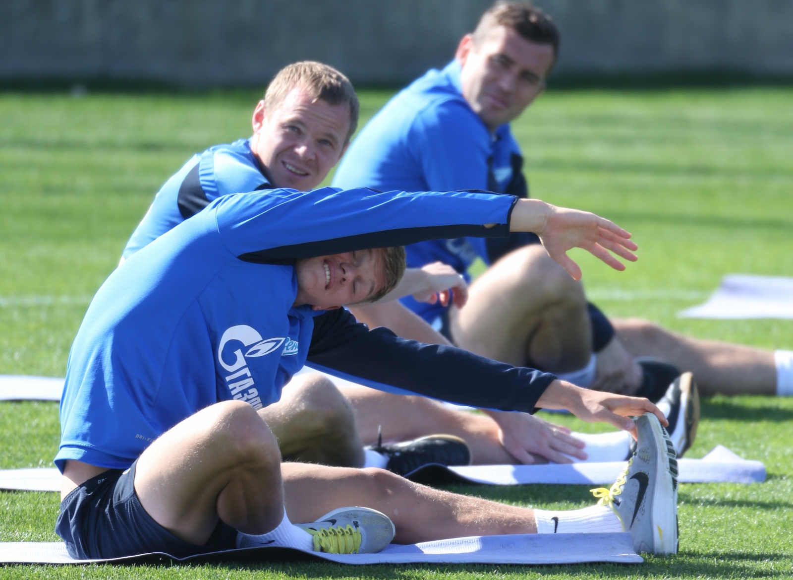 Сборы в Израиле: 1 февраля, утренняя тренировка