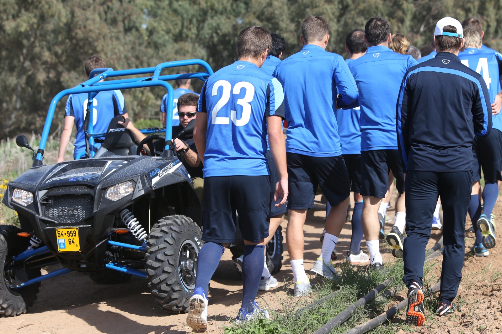 Сборы в Израиле: 1 февраля, утренняя тренировка