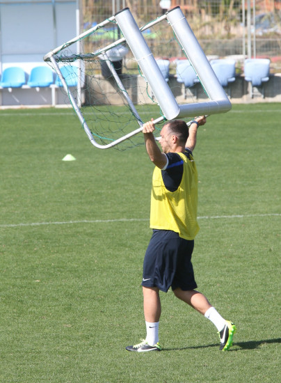 Сборы в Израиле: 1 февраля, утренняя тренировка