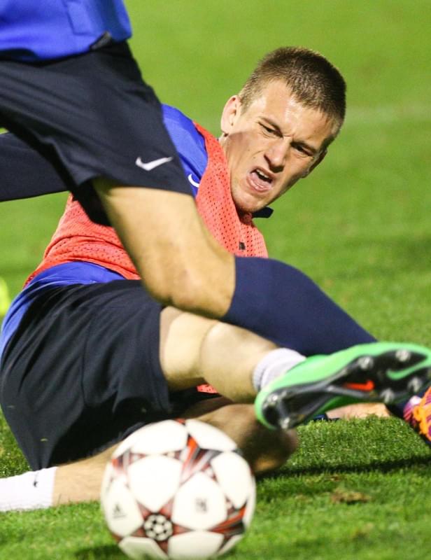 Сборы в Израиле: 1 февраля, вечерняя тренировка