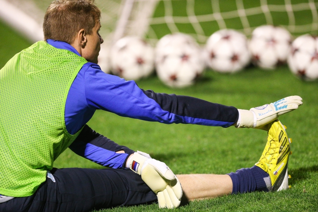 Сборы в Израиле: 1 февраля, вечерняя тренировка