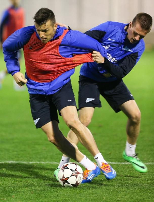 Сборы в Израиле: 1 февраля, вечерняя тренировка