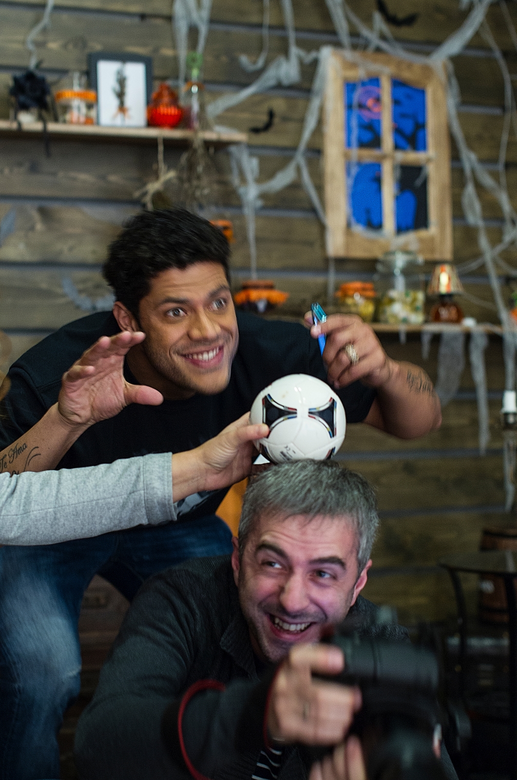 Семейная фотосессия, нападающего «Зенита» Халка