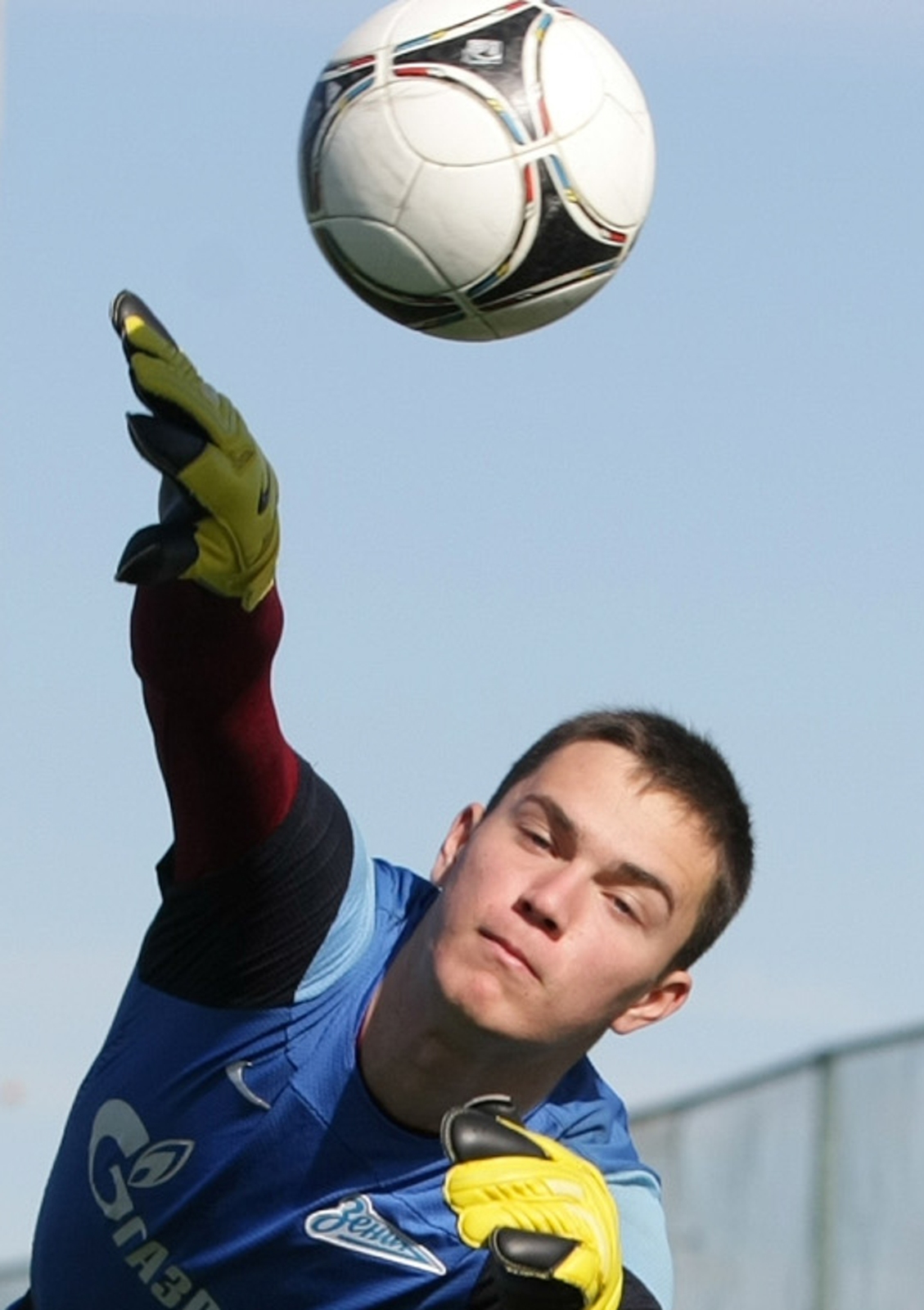 Сборы «Зенит» -2 в Турции, тренировка вратарей