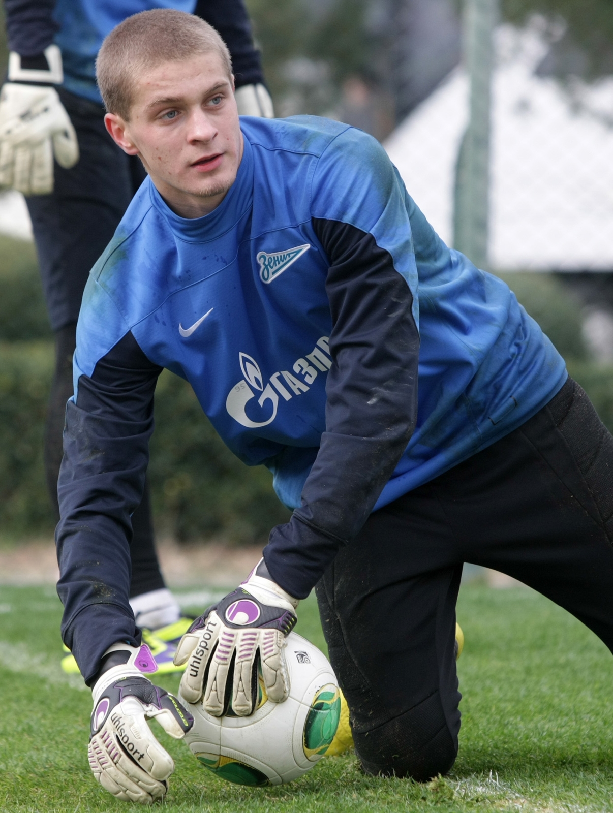 Сборы «Зенит» -2 в Турции, тренировка вратарей