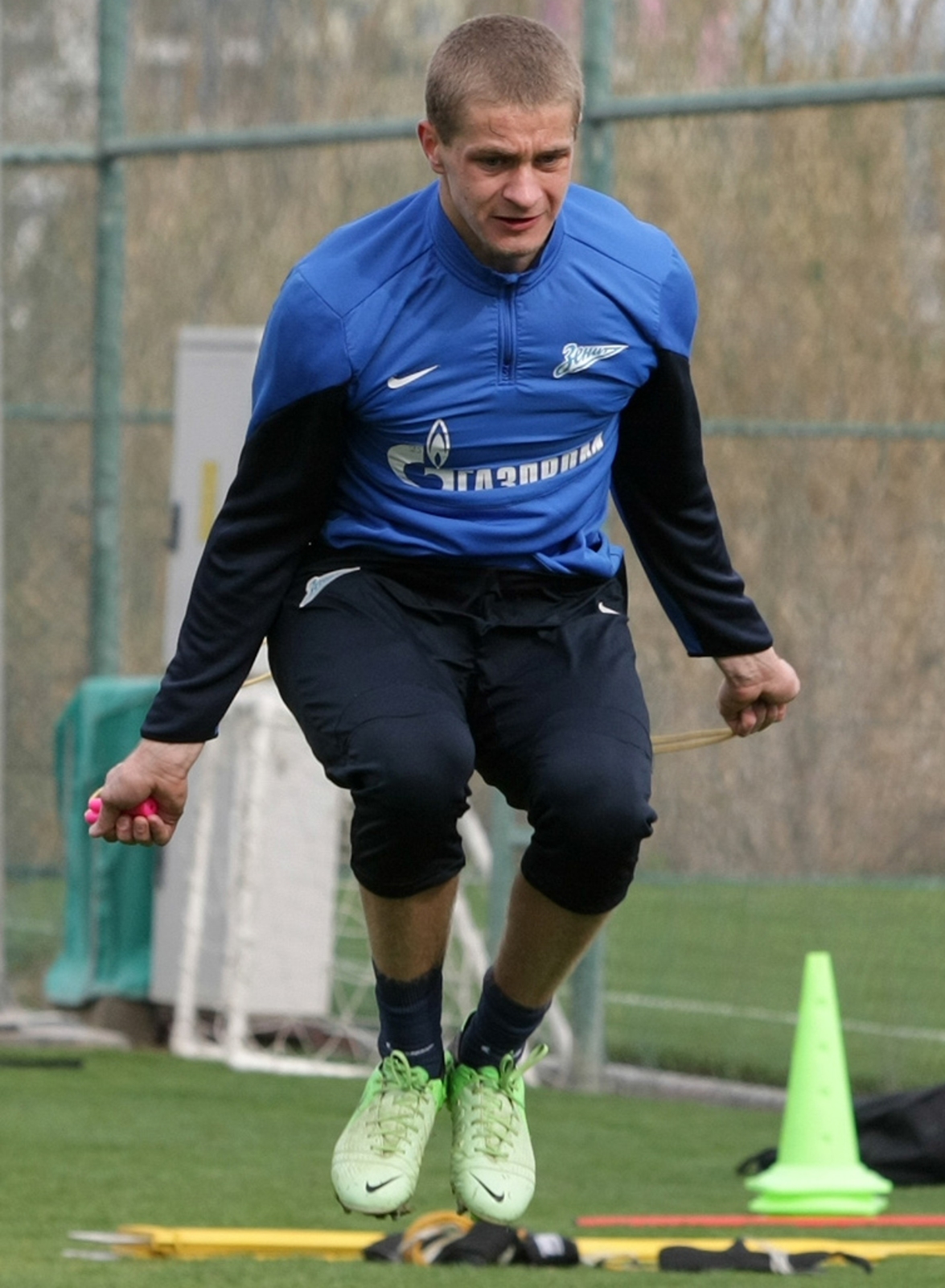 Сборы «Зенит» -2 в Турции, тренировка вратарей