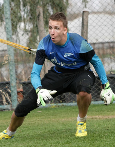 Сборы «Зенит» -2 в Турции, тренировка вратарей