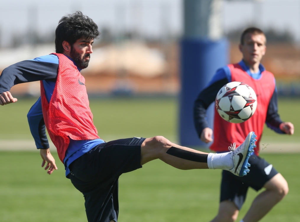 Сборы в Израиле: 5 февраля, утренняя тренировка