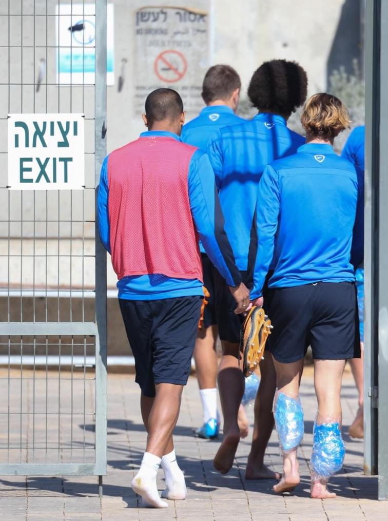 Сборы в Израиле: 5 февраля, утренняя тренировка