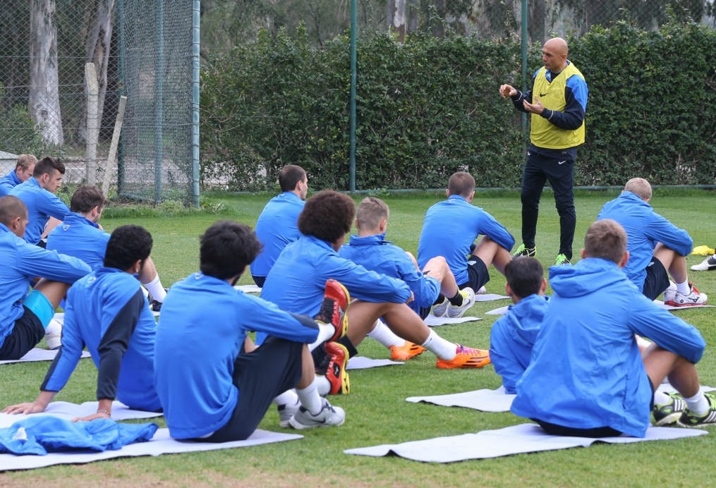 Сборы в Турции: 10 февраля, утренняя тренировка