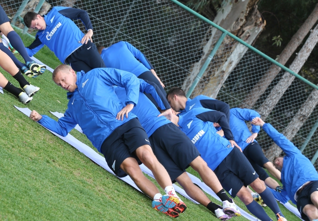 Сборы в Турции: 10 февраля, утренняя тренировка