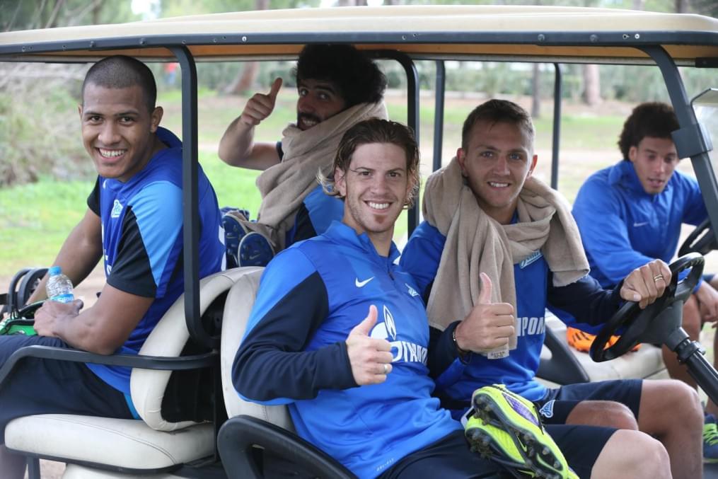 Сборы в Турции: 10 февраля, утренняя тренировка