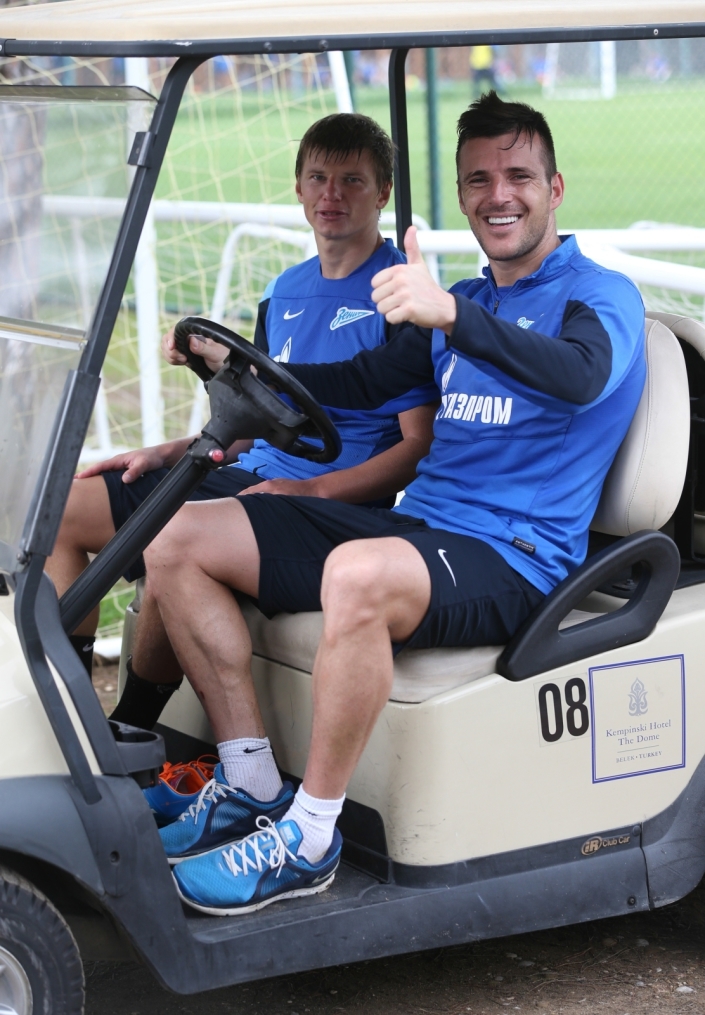 Сборы в Турции: 10 февраля, утренняя тренировка