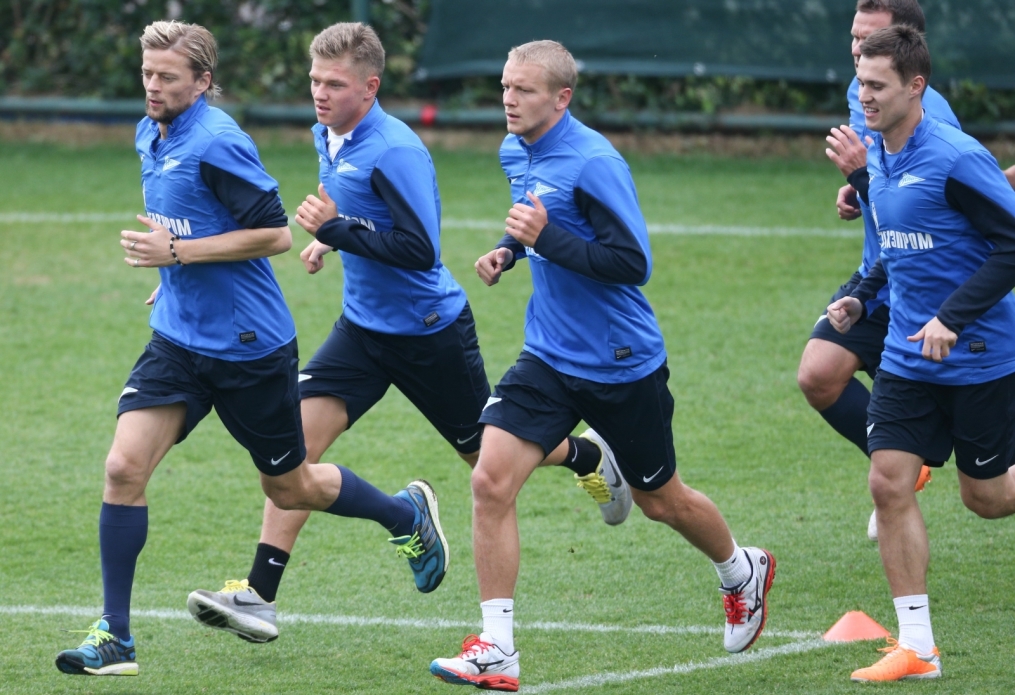 Сборы в Турции: 10 февраля, утренняя тренировка