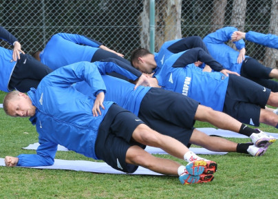 Сборы в Турции: 10 февраля, утренняя тренировка