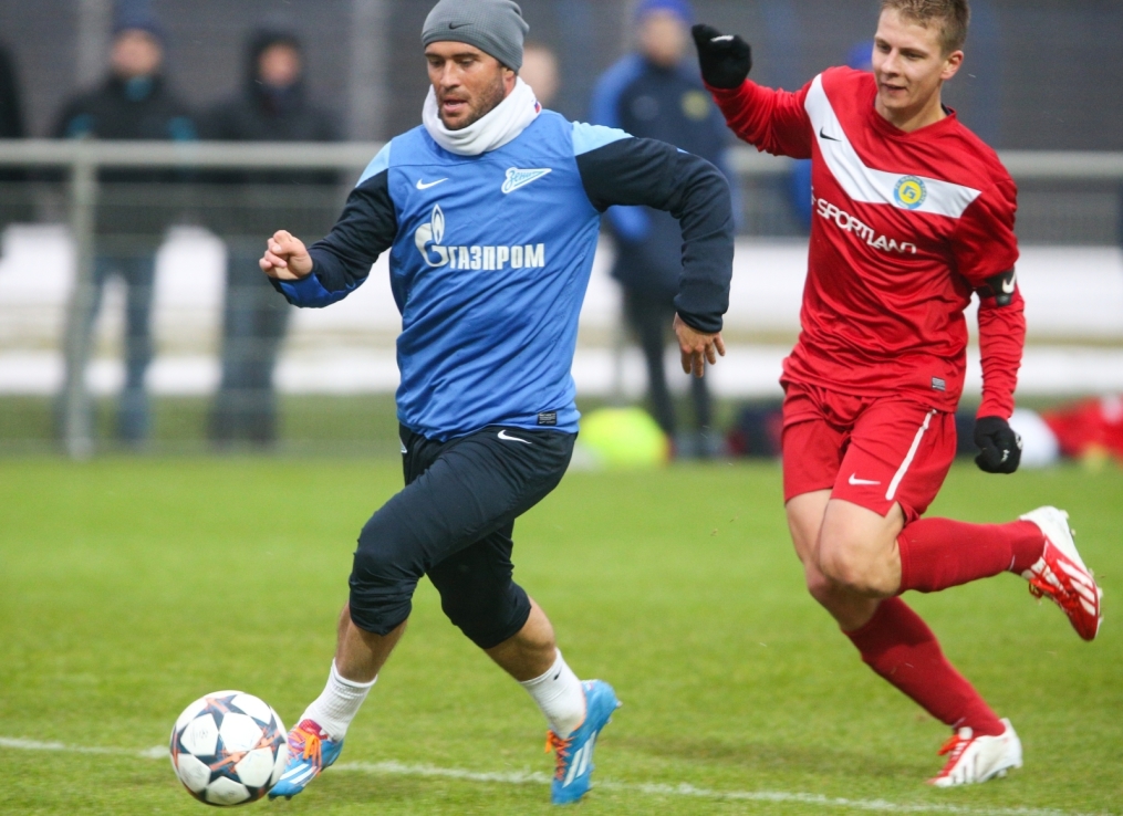 Товарищеский матч «Зенит»-«Нарва-Транс»