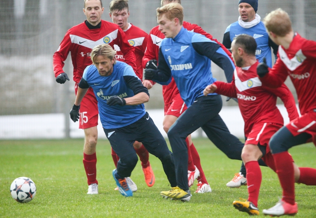 Товарищеский матч «Зенит»-«Нарва-Транс»