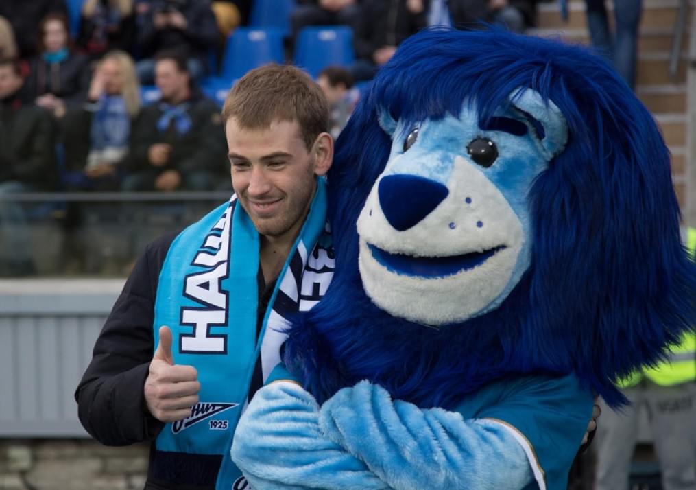 Дмитрий Малышко поддержал «Зенит» на «Петровском»