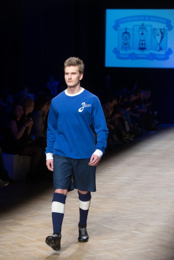 «Зенит» представил ретроформу на Aurora Fashion Week