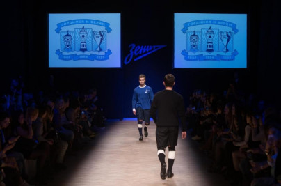 «Зенит» представил ретроформу на Aurora Fashion Week