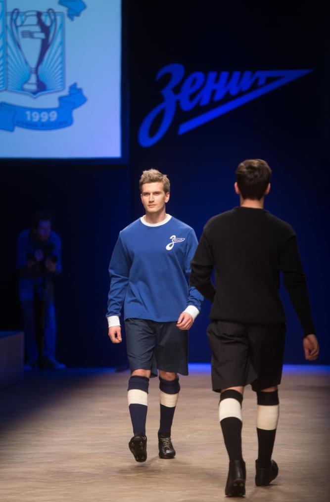 «Зенит» представил ретроформу на Aurora Fashion Week