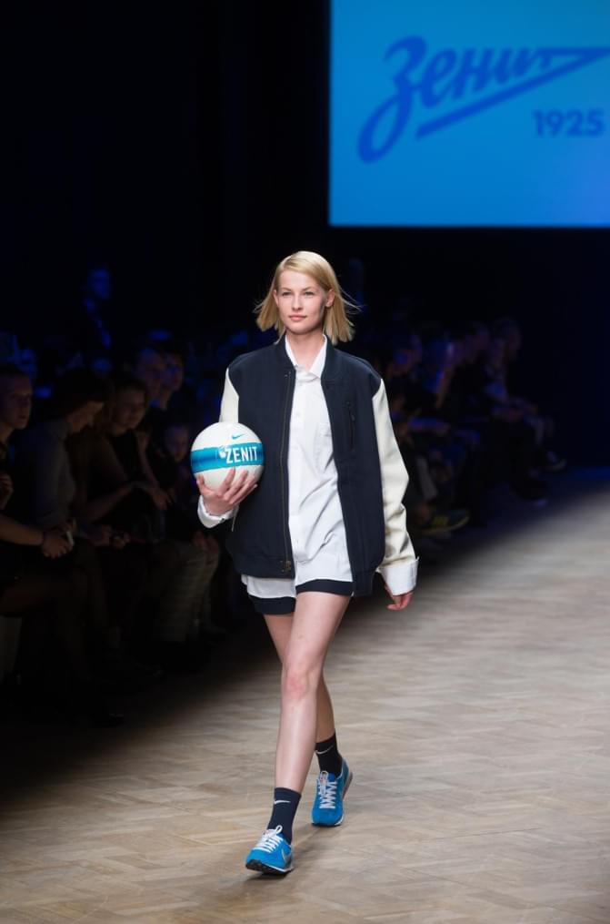 «Зенит» представил ретроформу на Aurora Fashion Week