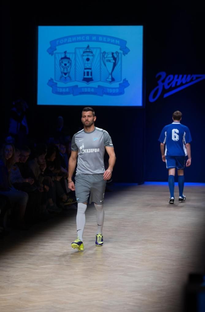 «Зенит» представил ретроформу на Aurora Fashion Week