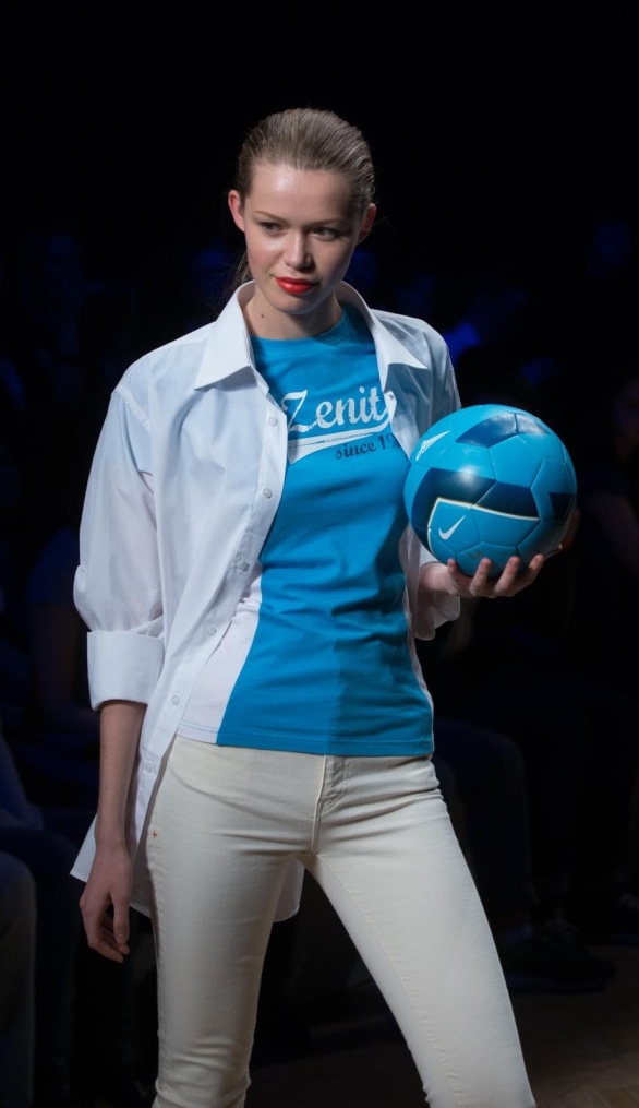 «Зенит» представил ретроформу на Aurora Fashion Week