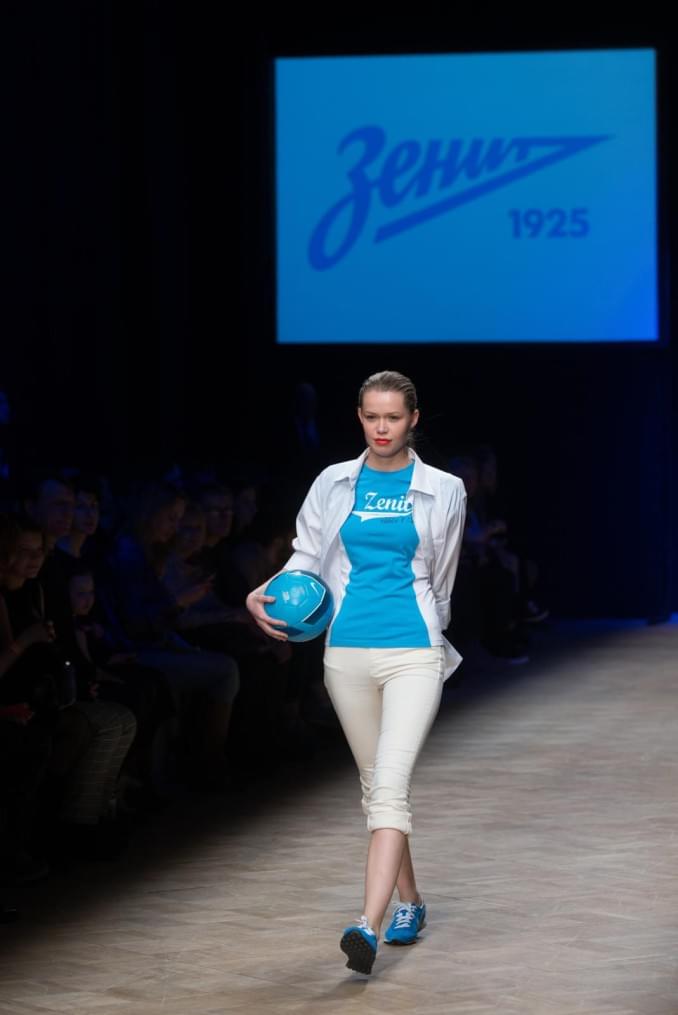 «Зенит» представил ретроформу на Aurora Fashion Week