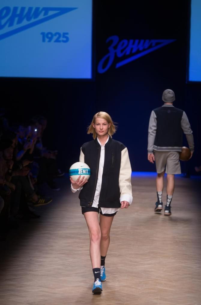 «Зенит» представил ретроформу на Aurora Fashion Week