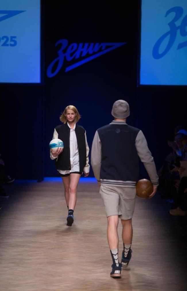 «Зенит» представил ретроформу на Aurora Fashion Week