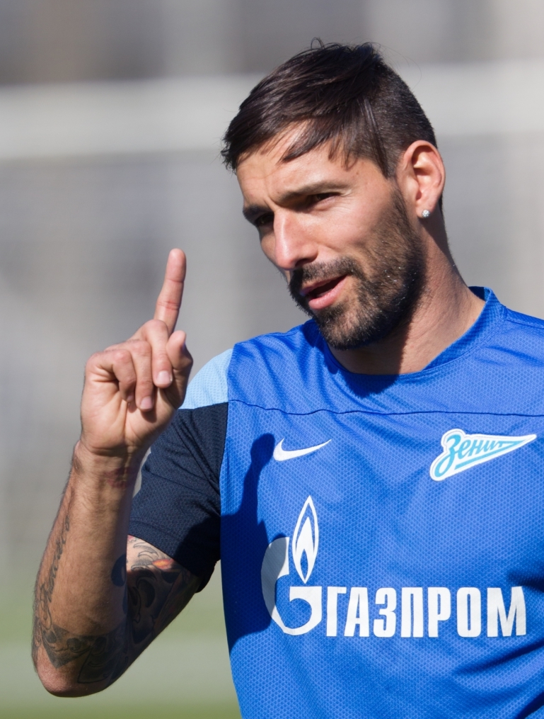 Открытая тренировка «Зенита» перед матчем с «Анжи»