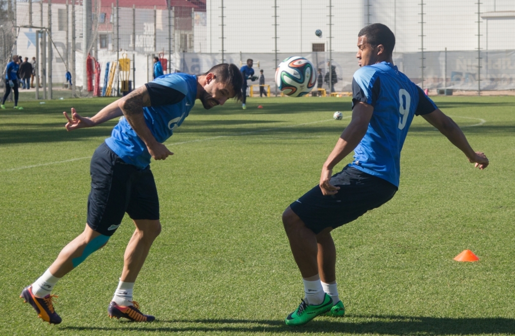 Открытая тренировка «Зенита» перед матчем с «Анжи»